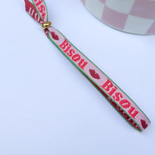 Charger l'image dans la galerie, Bracelet ruban bisou