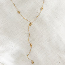 Charger l'image dans la galerie, Collier cravate Fionie doré