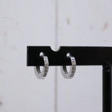 Charger l'image dans la galerie, Créoles Capris argentées 1 cm