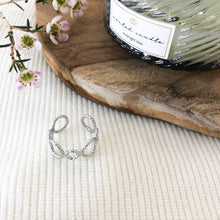 Charger l'image dans la galerie, Bague petits et grands cercles ajourés en acier inoxydable argenté-bague-Lany-bijoux