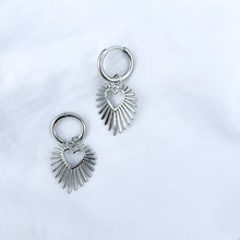 Charger l'image dans la galerie, Boucles Opale argentées - Lany-bijoux