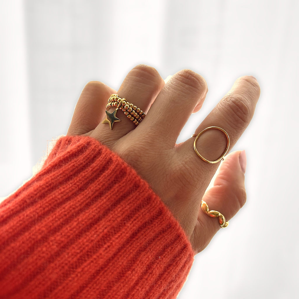 Noha| Bague en acier inoxydable