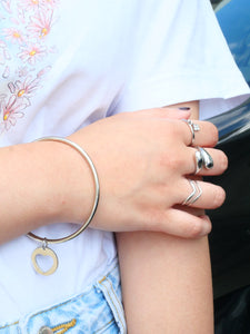 Bague Alia argentée