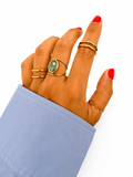 Paula | Bague en acier inoxydable