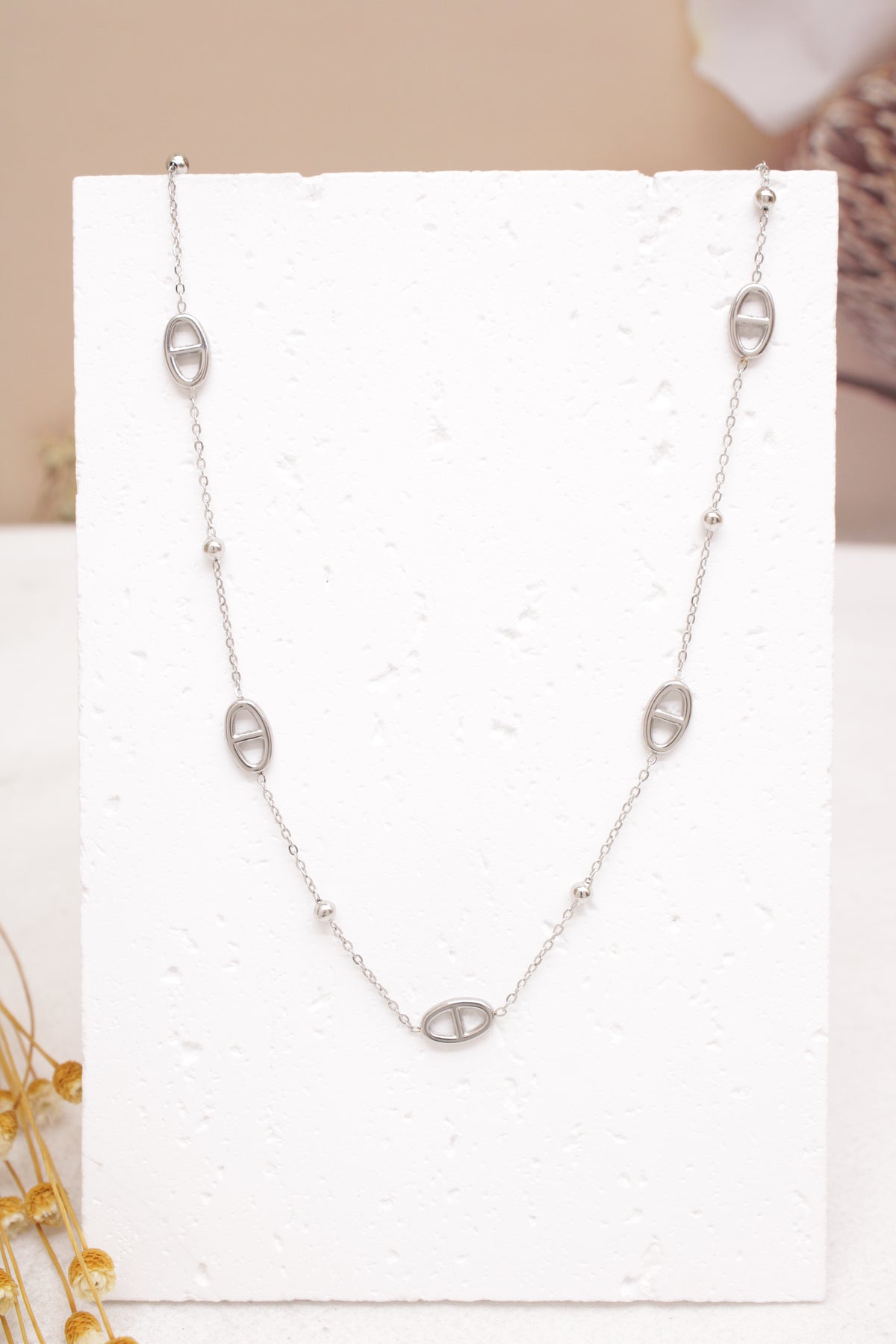 Collier Rita argenté