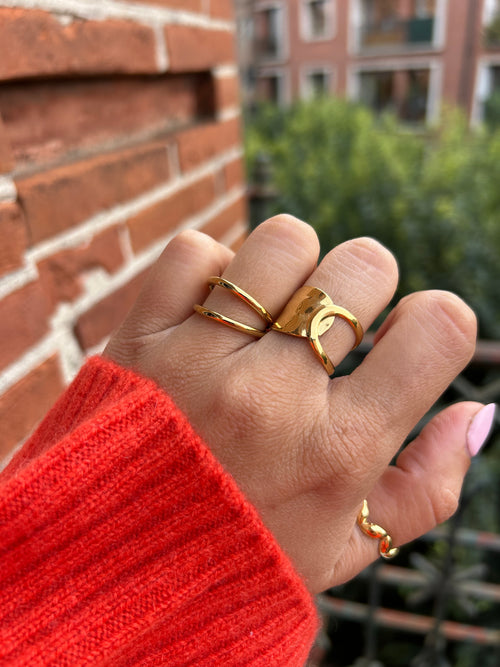 Alba | Bague en acier inoxydable
