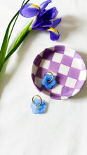 Charger l&#39;image dans la galerie, Boucles Flora Lavande
