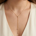 Collier Laury Doré Trois strass