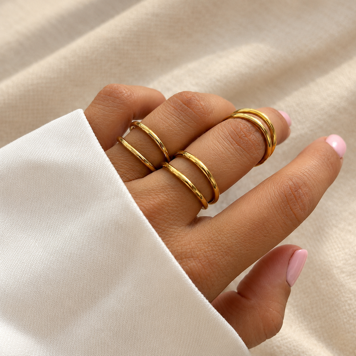 Alba | Bague en acier inoxydable