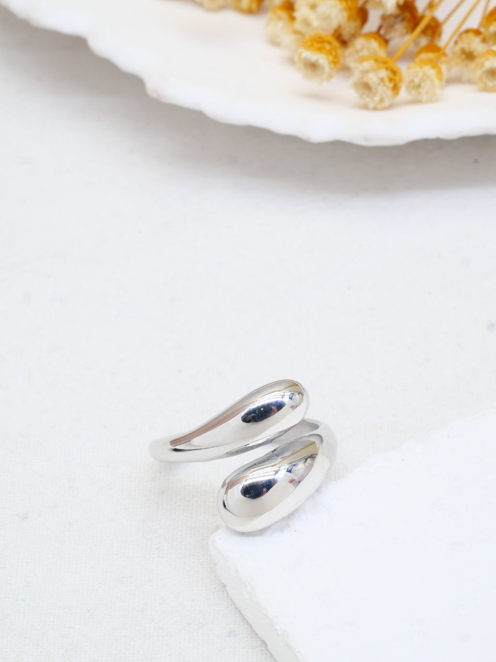 Bague Alia argentée