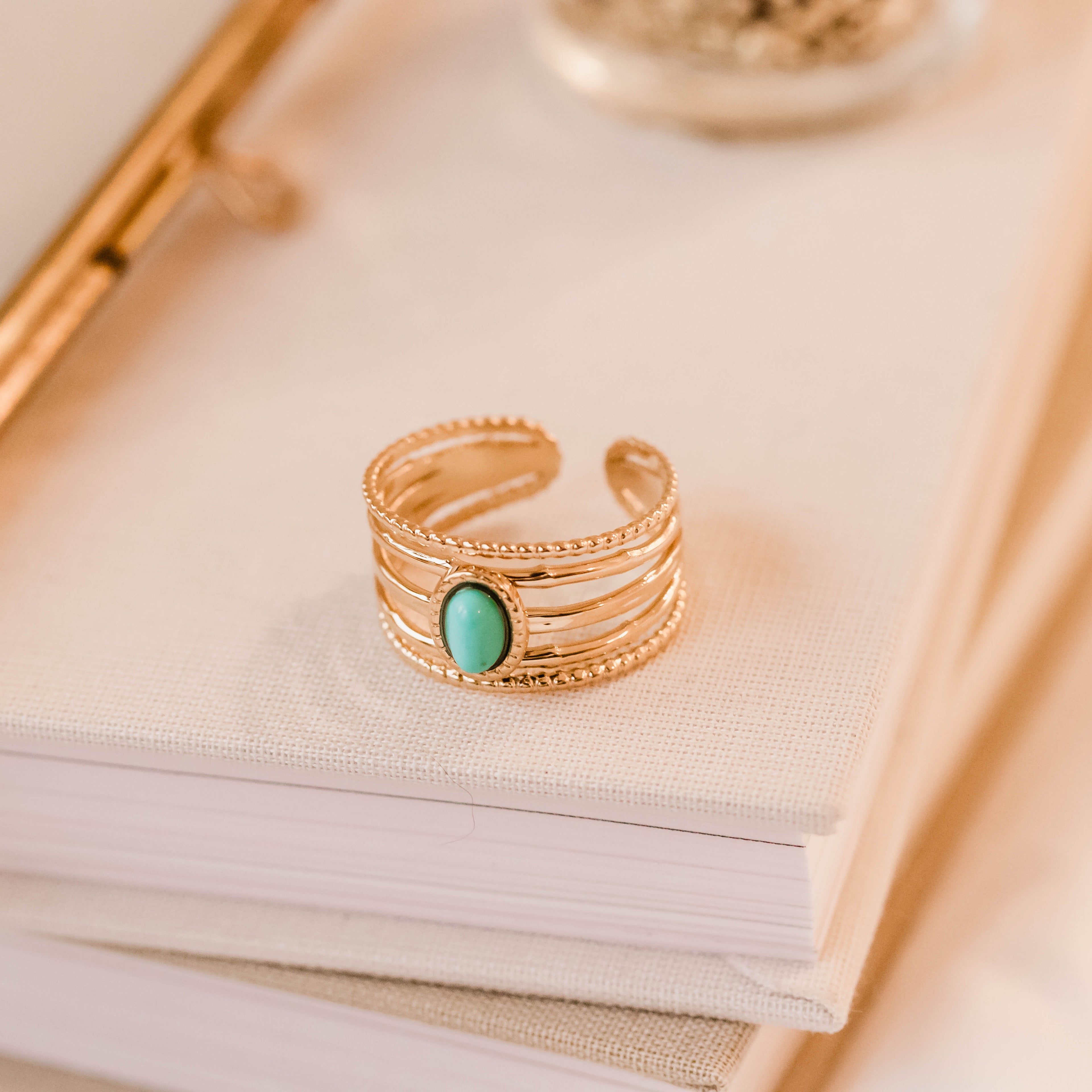 Bague Amandine Turquoise