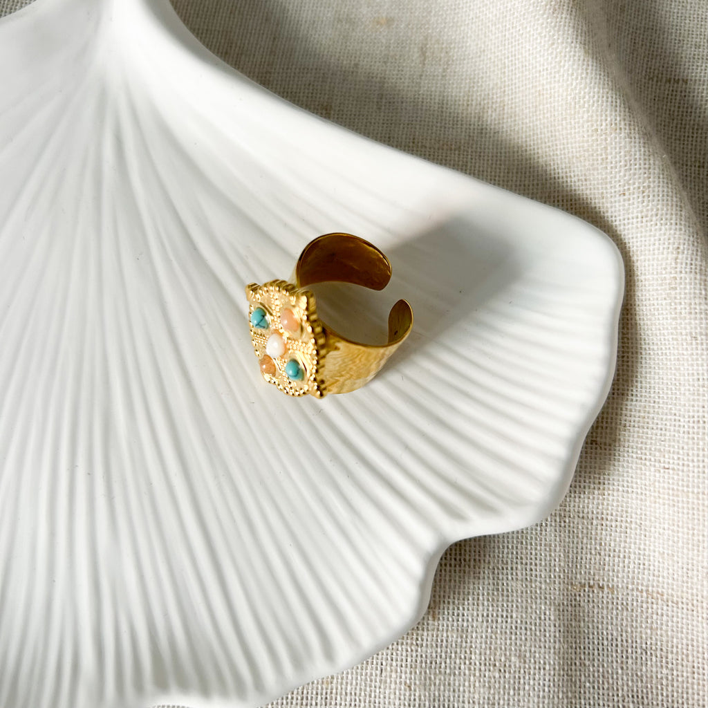 Bague Céleste bleue