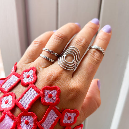 Bague Ida argentée - Lany-bijoux