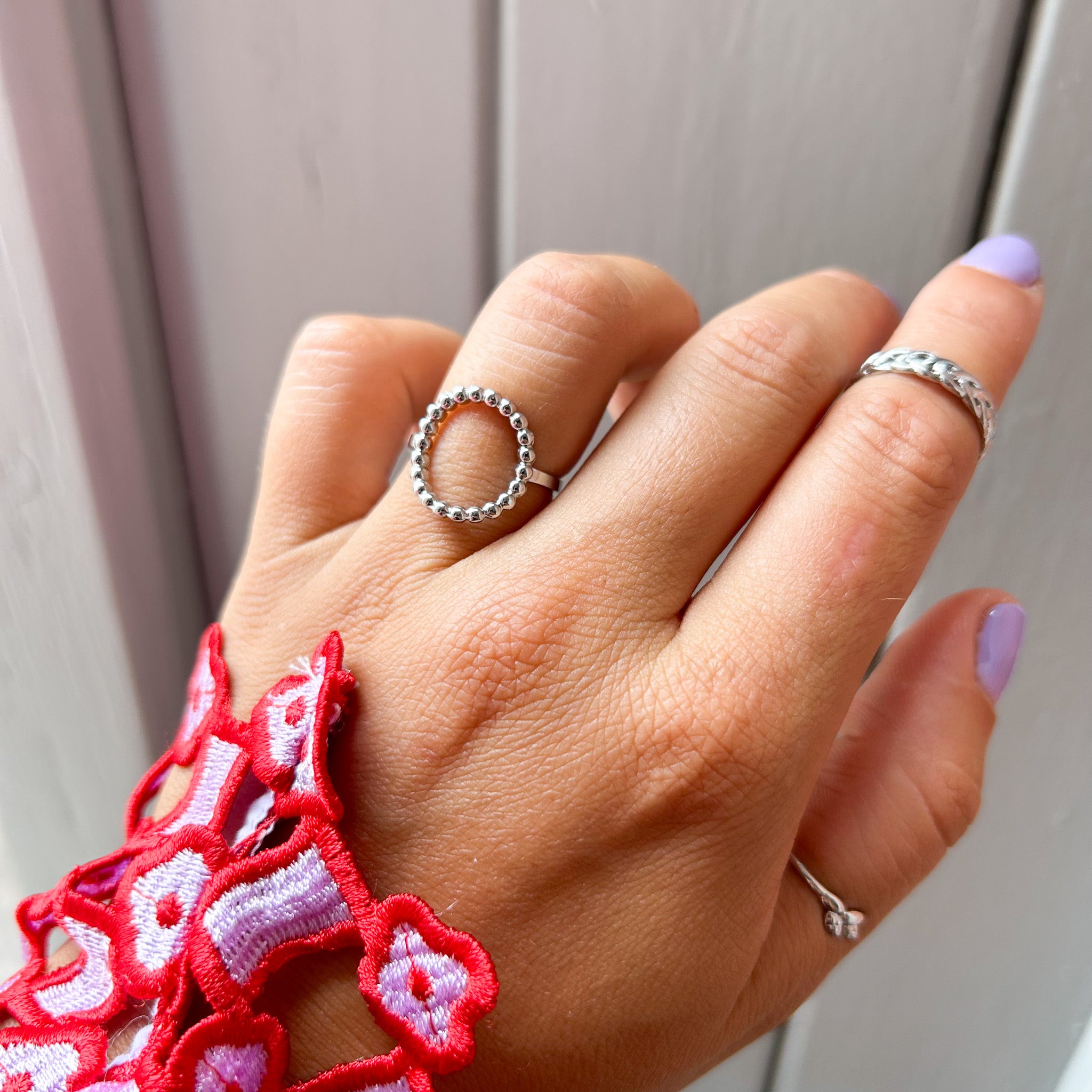 Bague Lalou argenté