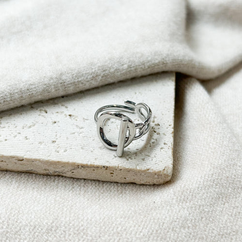 Bague Lola argentée - Lany-bijoux