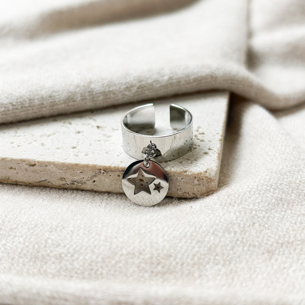 Bague Rema argentée