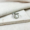 Bague Swan argentée - Lany-bijoux