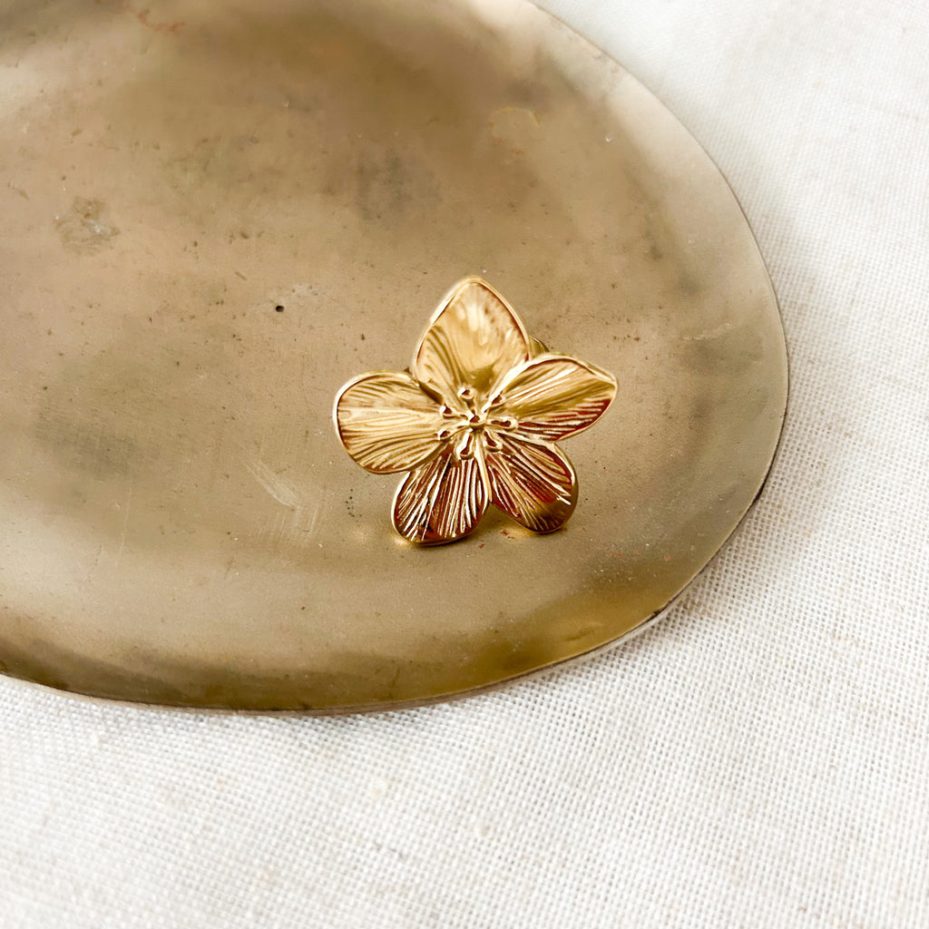 Bague grosse fleur
