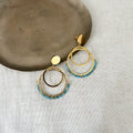 Boucles Aimée Apatite bleue
