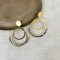 Boucles Aimée Toumaline - Lany-bijoux