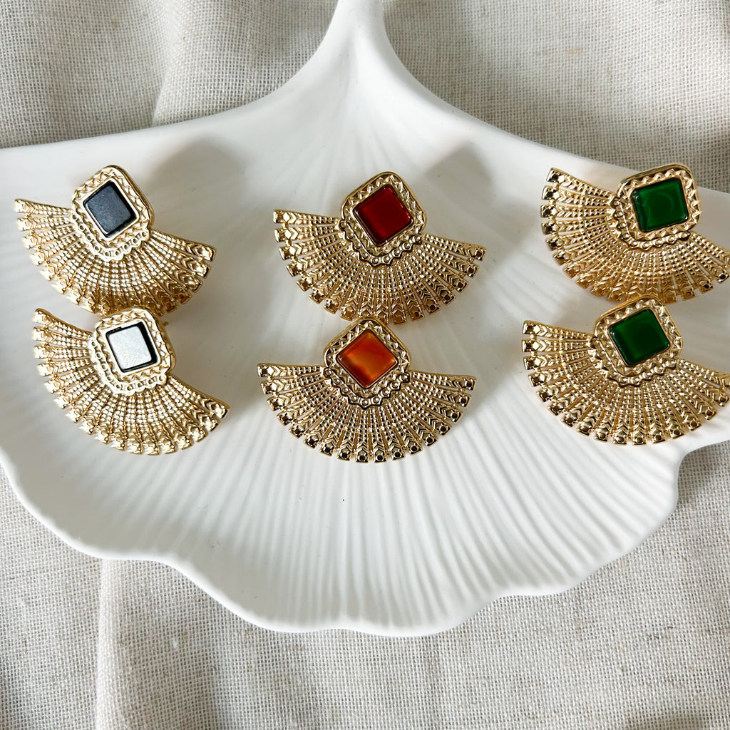 Boucles Bouma agathe noire