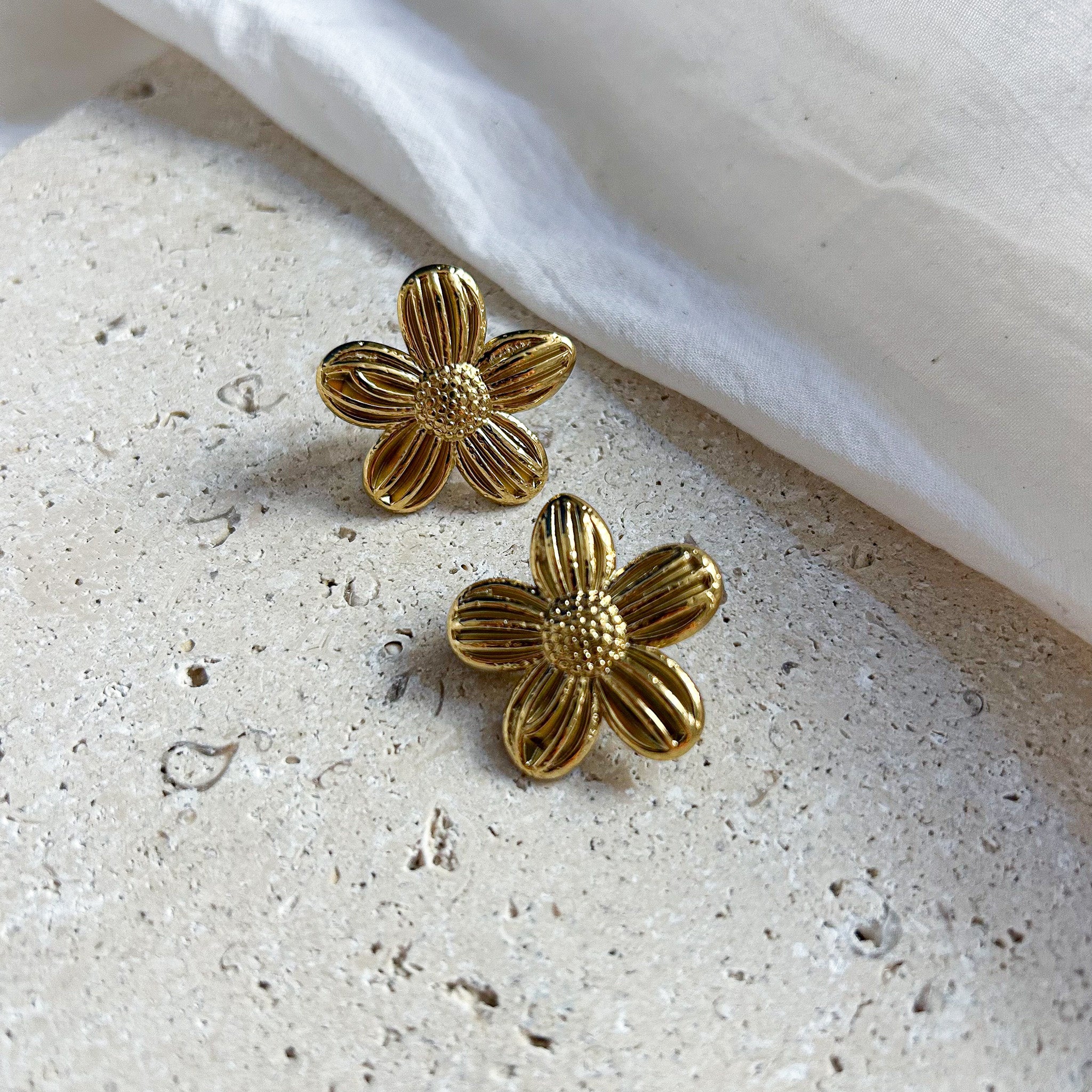 Boucles Clip Myra dorées