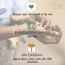 Boucles Flora dorées - Lany-bijoux