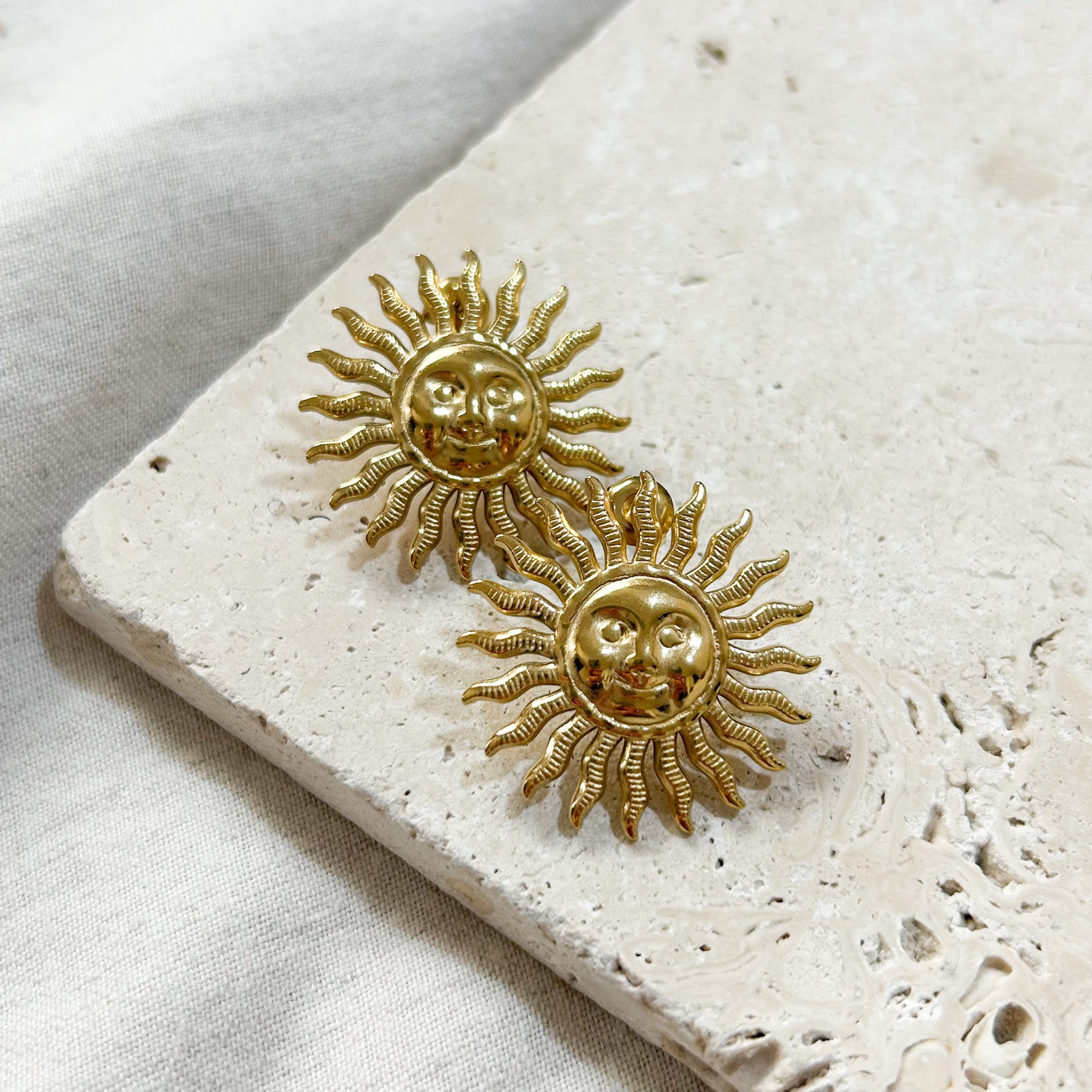 Boucles Hetty dorées