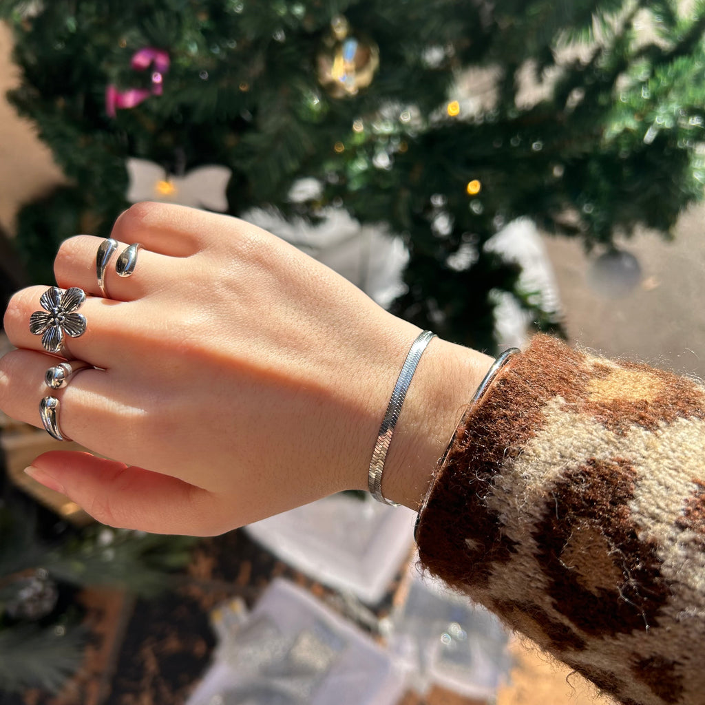 Bracelet Léonie argenté