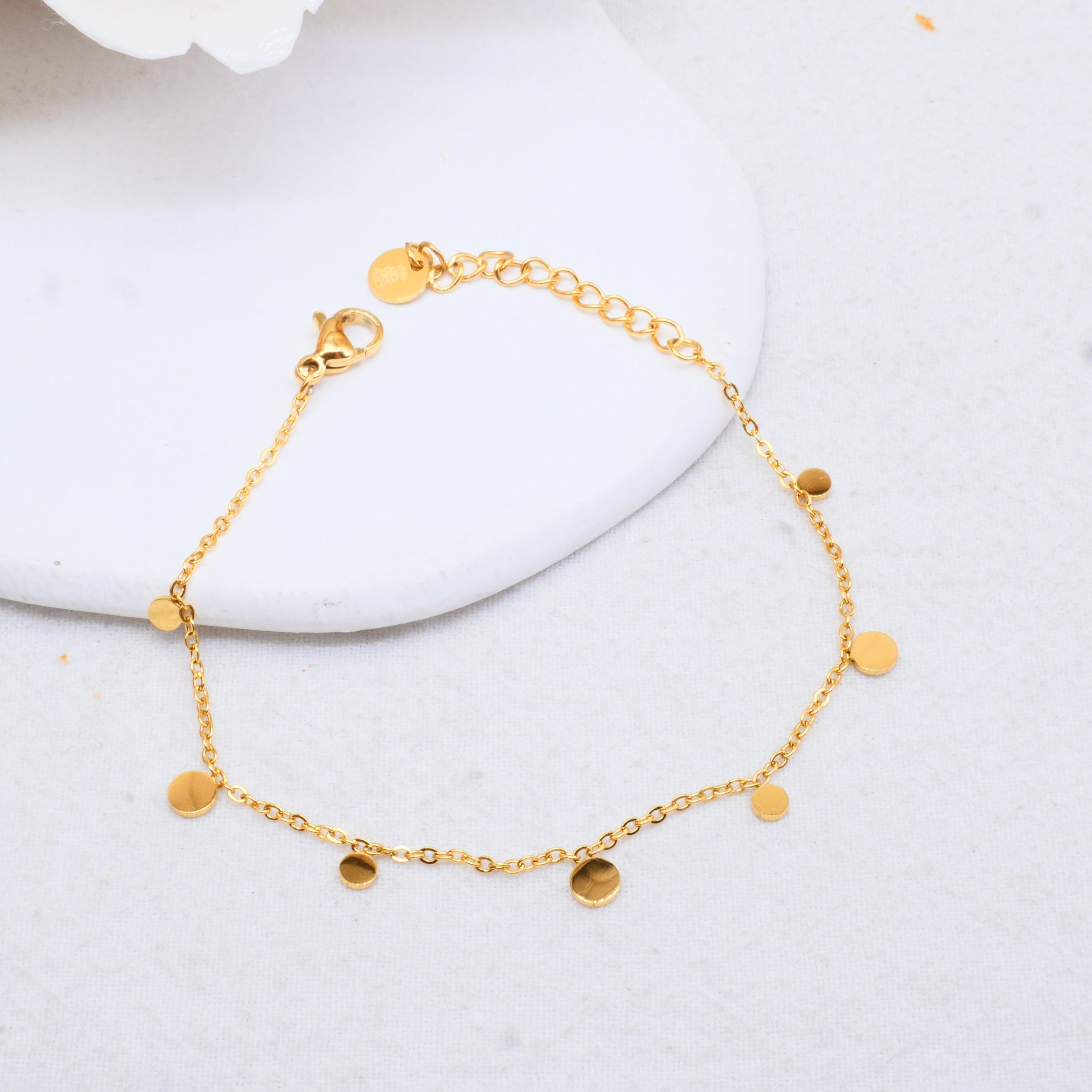 Bracelet Lyno doré - Lany-bijoux