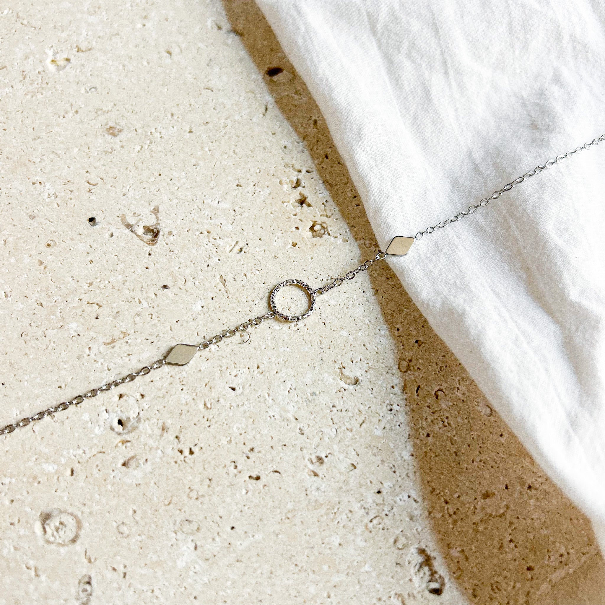 Bracelet Yadi argenté