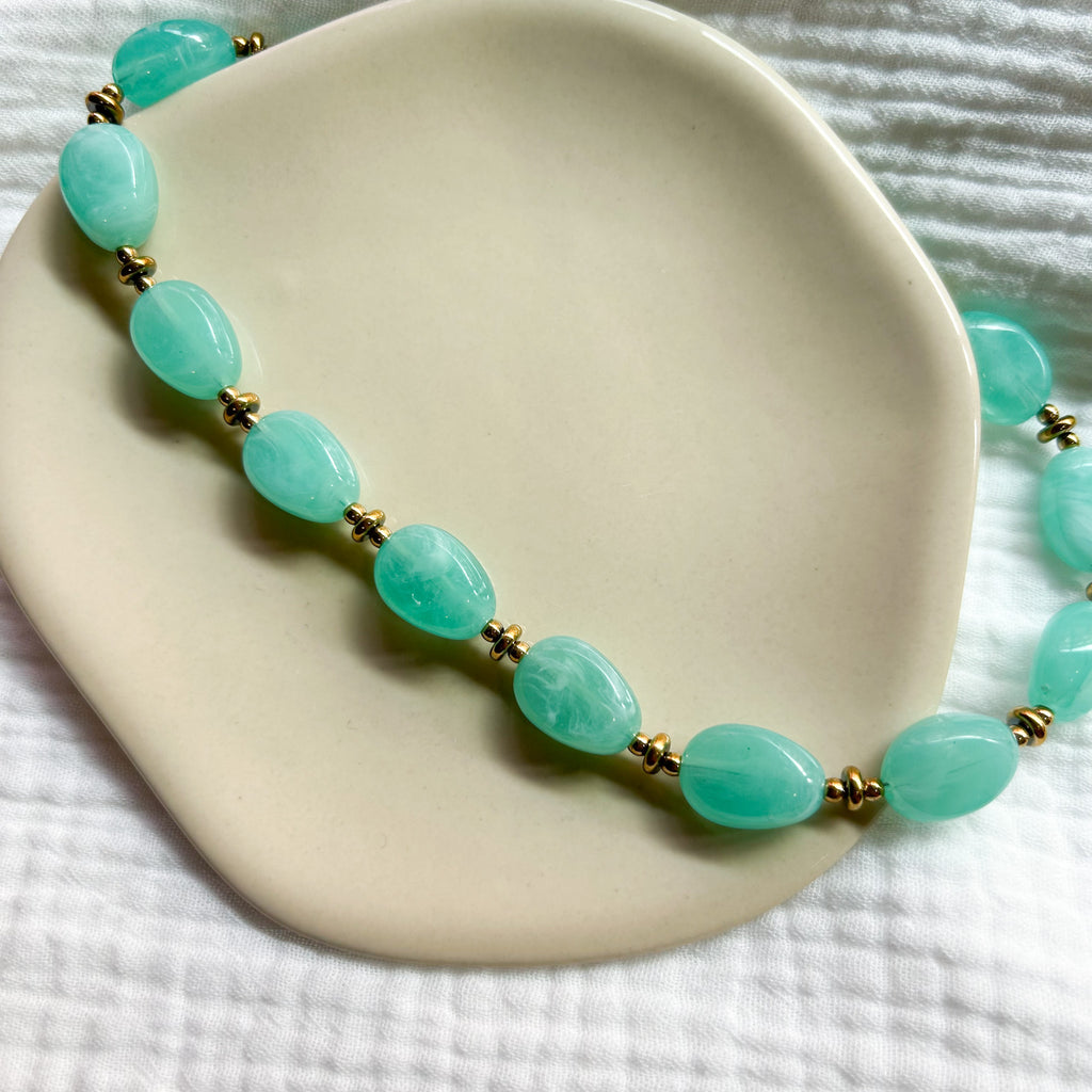 Collier Célia bleu