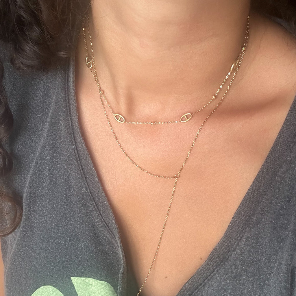 Collier Rita doré - Lany-bijoux