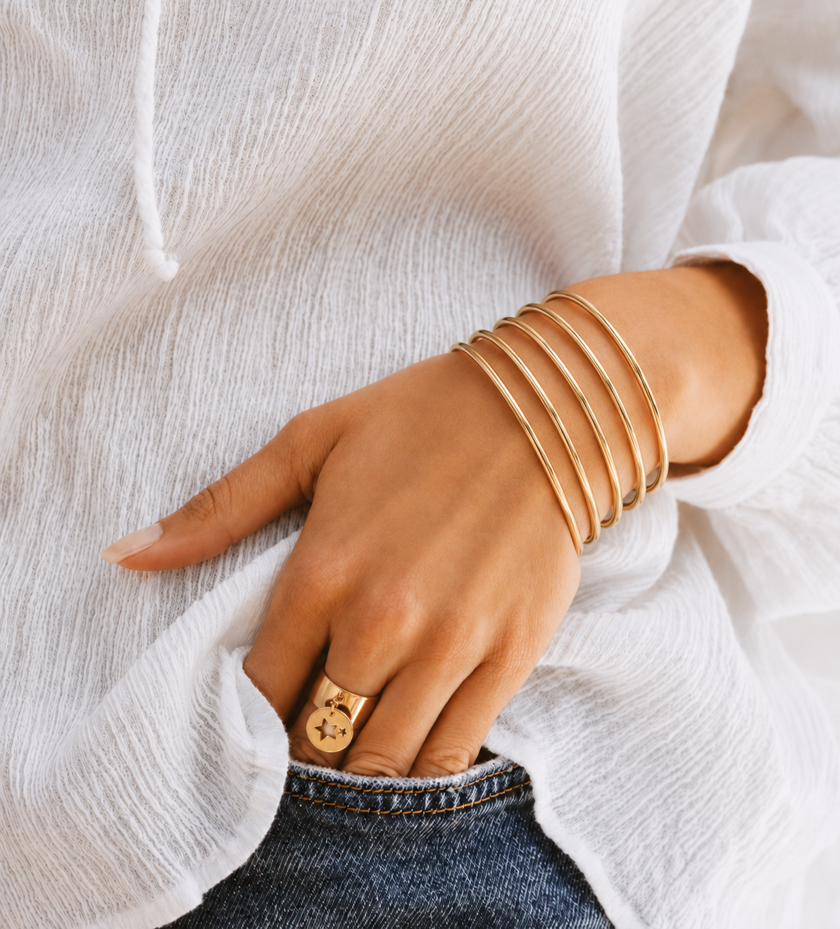 Bague Rema dorée