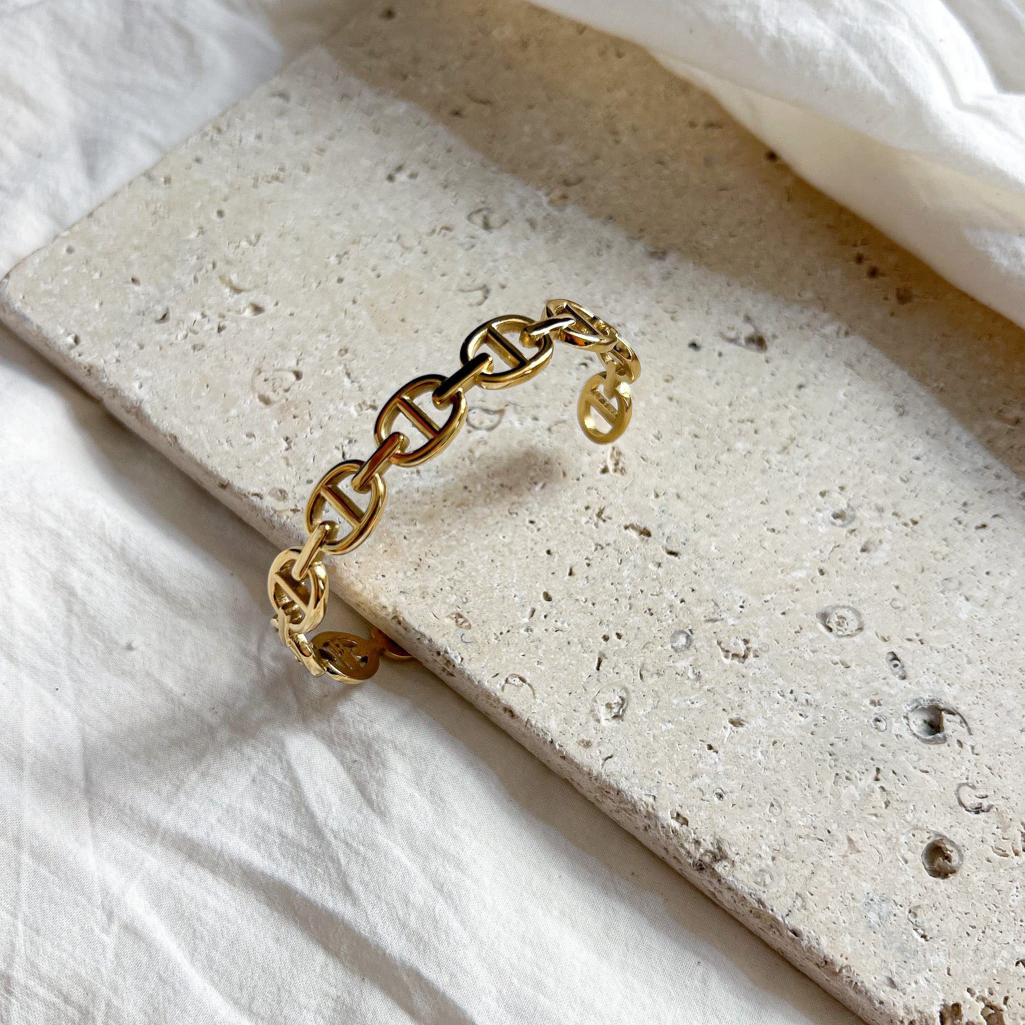 Demi jonc Abey doré