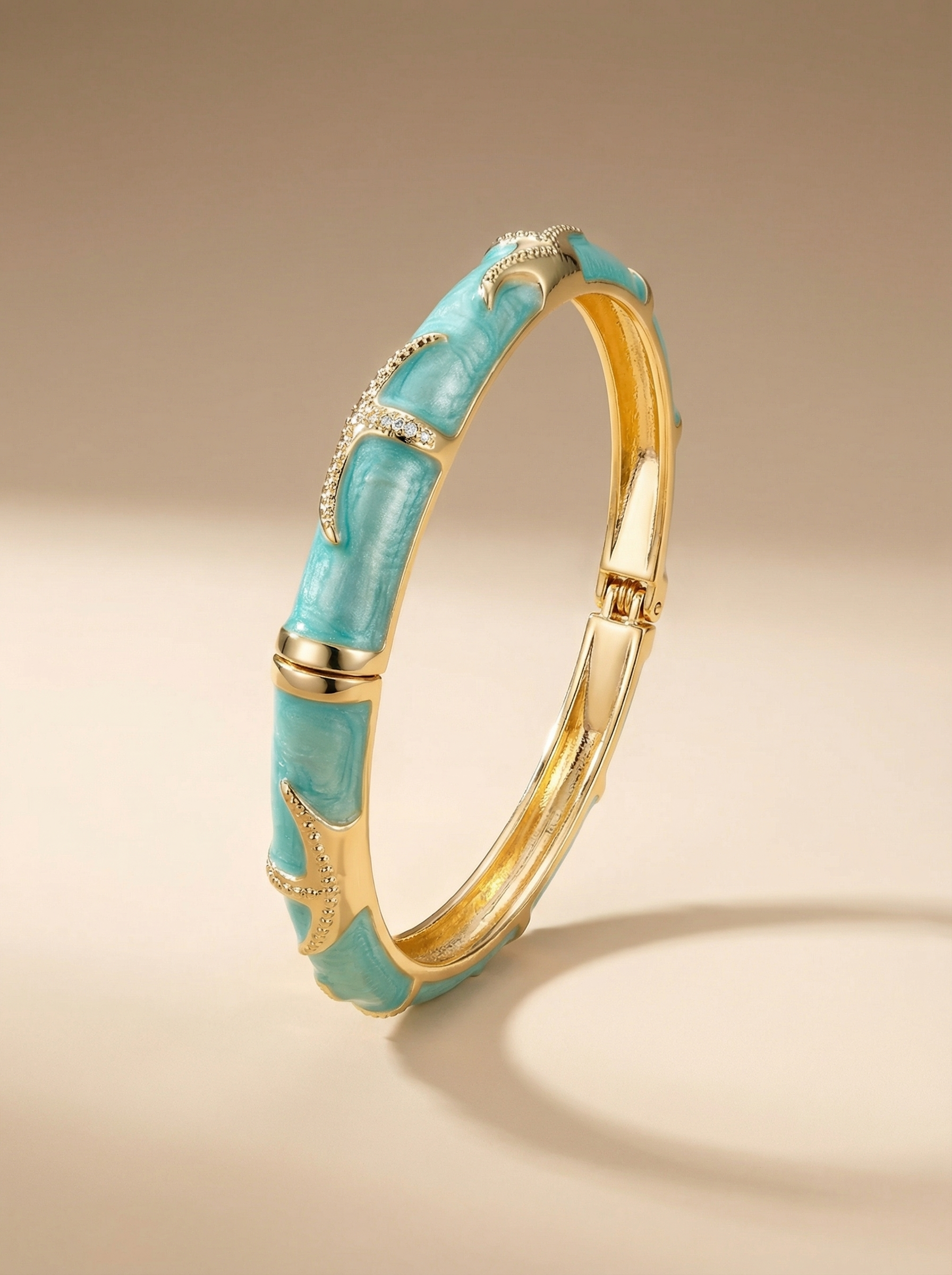 Jonc émaillé étoile de mer - Lany-bijoux