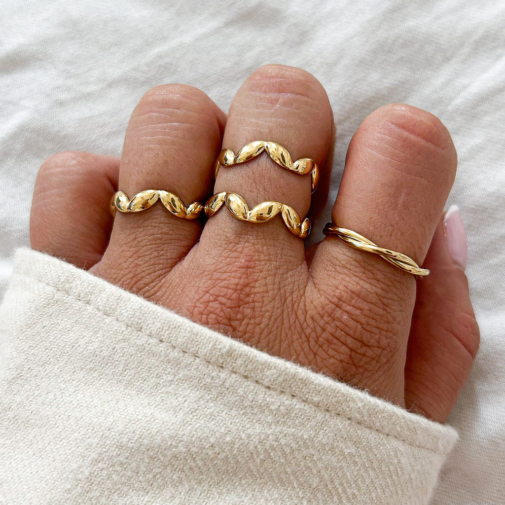 Lauriane | Bague en acier inoxydable - Lany-bijoux