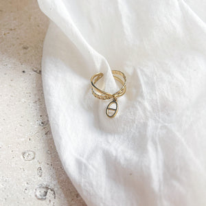 Bague Izée doré