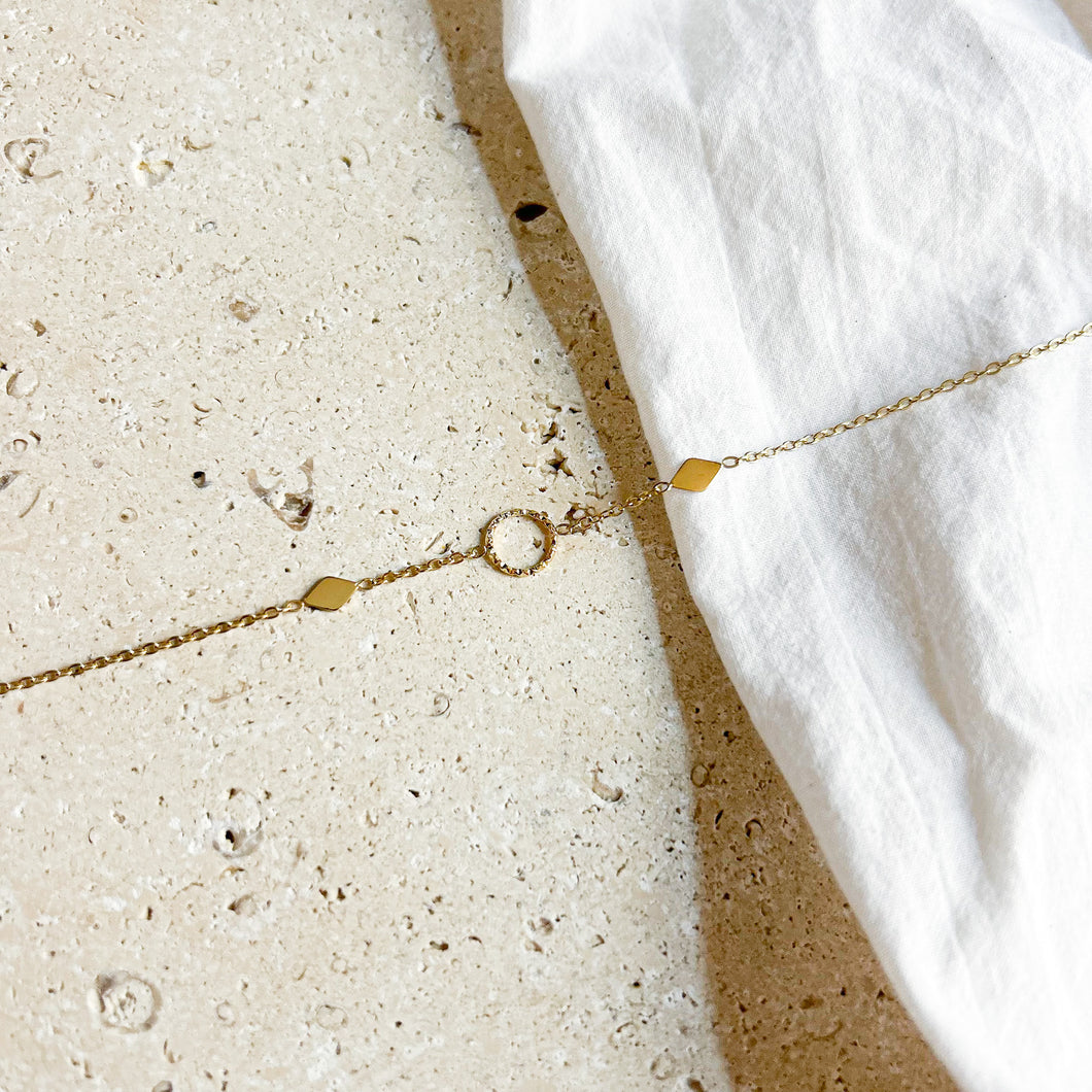 Bracelet Yadi doré