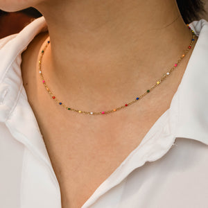 Collier Lili - multicolore