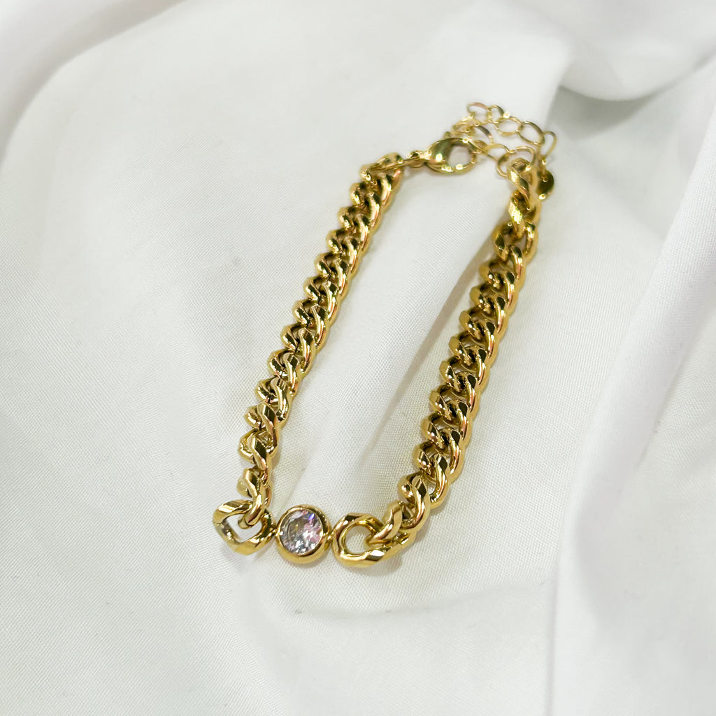 Emeline - Bracelet avec strass - Lany-bijoux