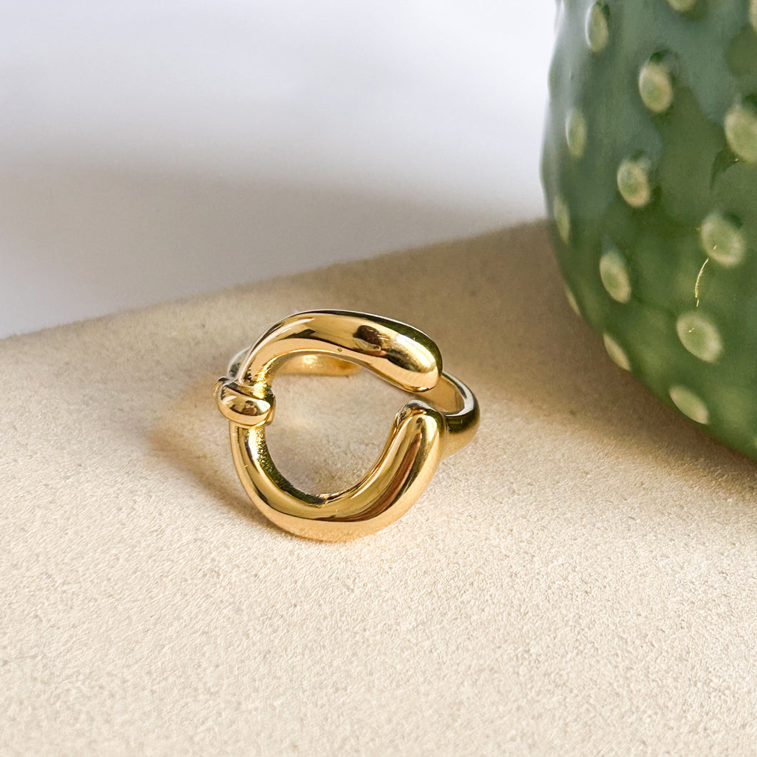 Bague Talia doré