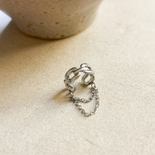 Charger l&#39;image dans la galerie, Ear cuff Sole argenté

