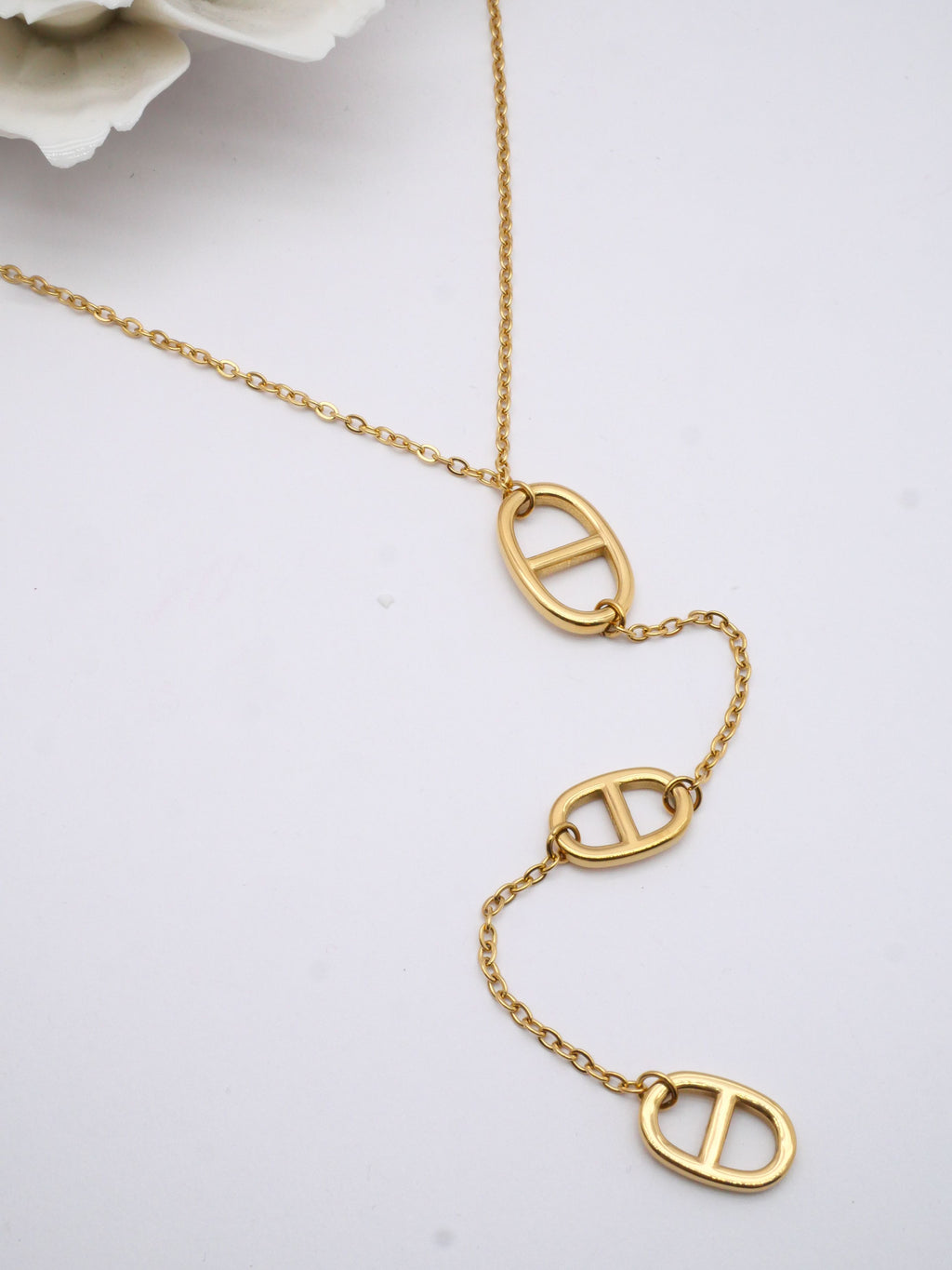 Collier cravate Lucy – Maillons marins - Lany-bijoux