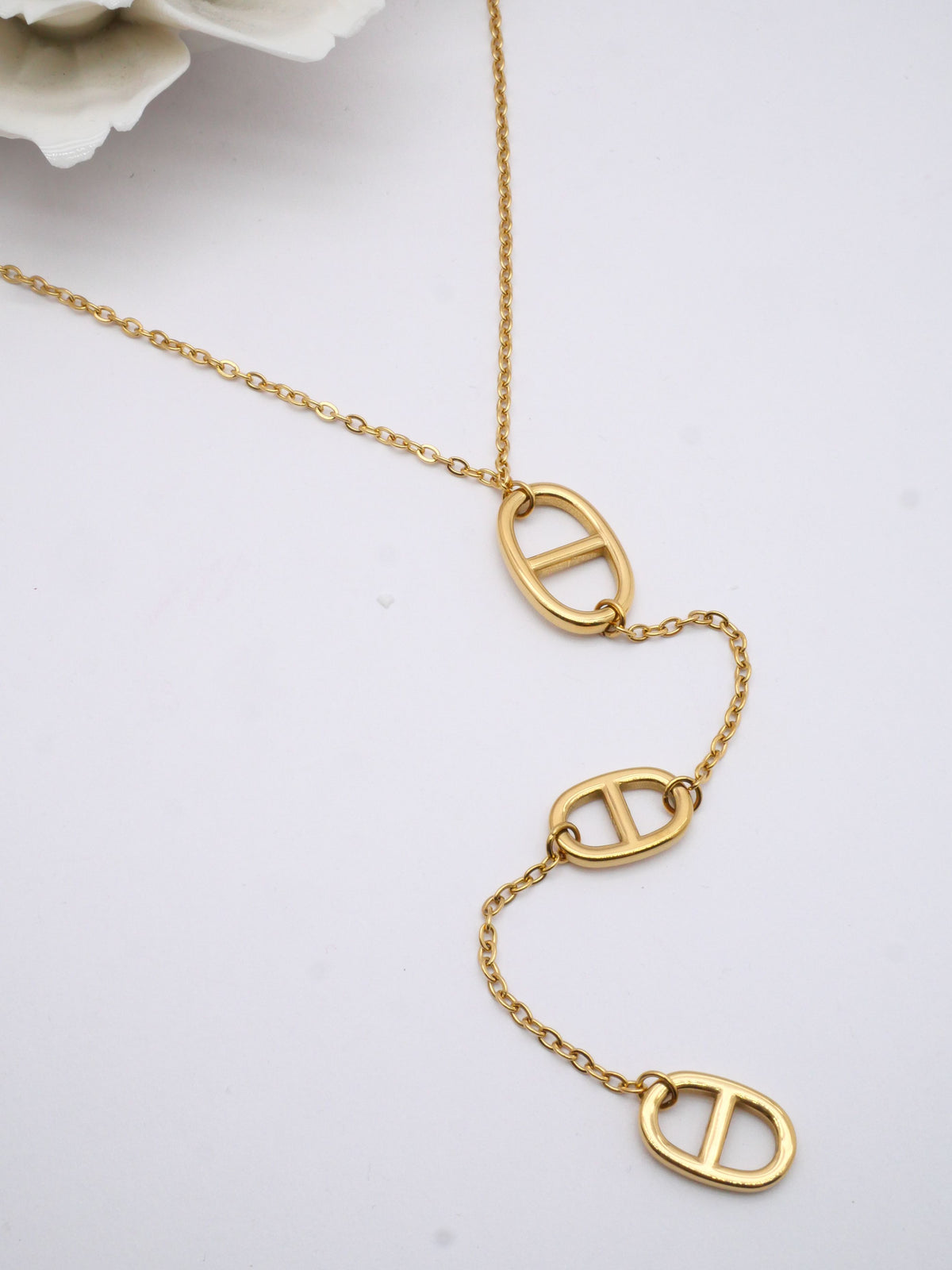 Collier cravate Lucy – Maillons marins - Lany-bijoux