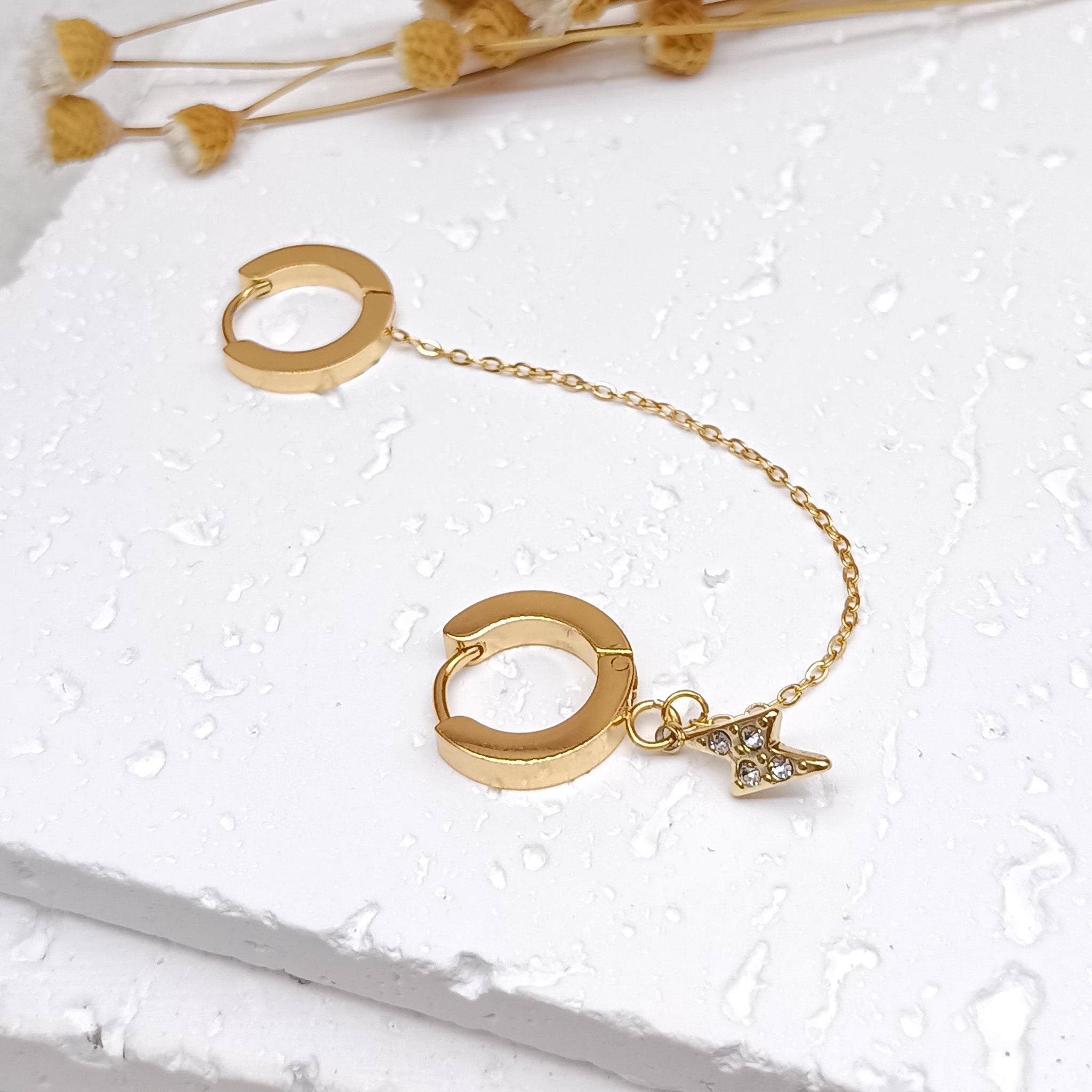 Mono boucle Enoha dorée