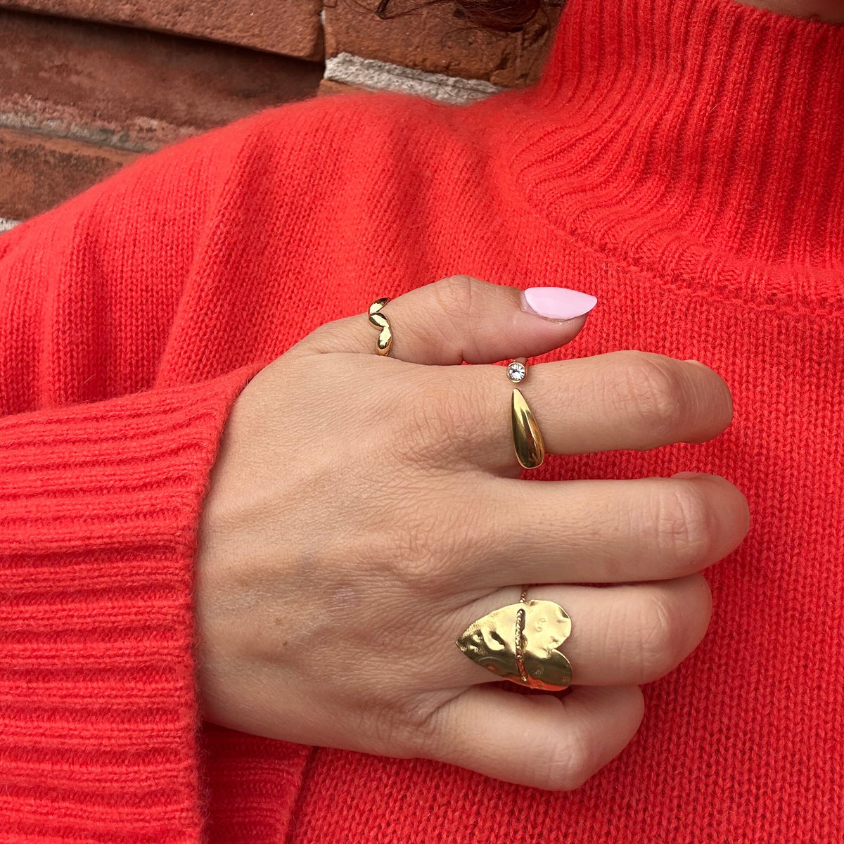 Bague Cécile en acier inoxydable – Lany-bijoux