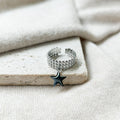 Bague Yula en acier inoxydable argenté – Lany-bijoux