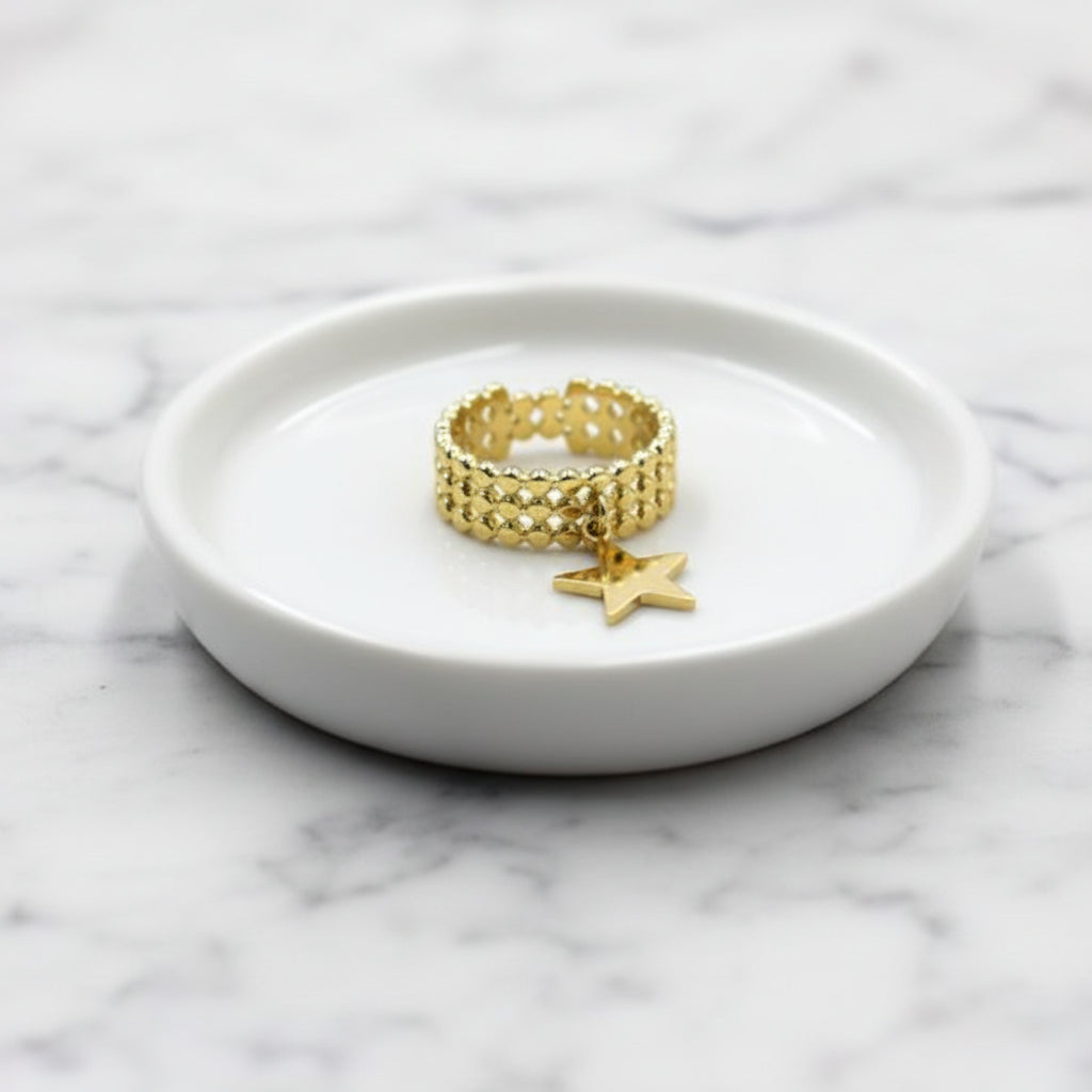 Bague Yula dorée