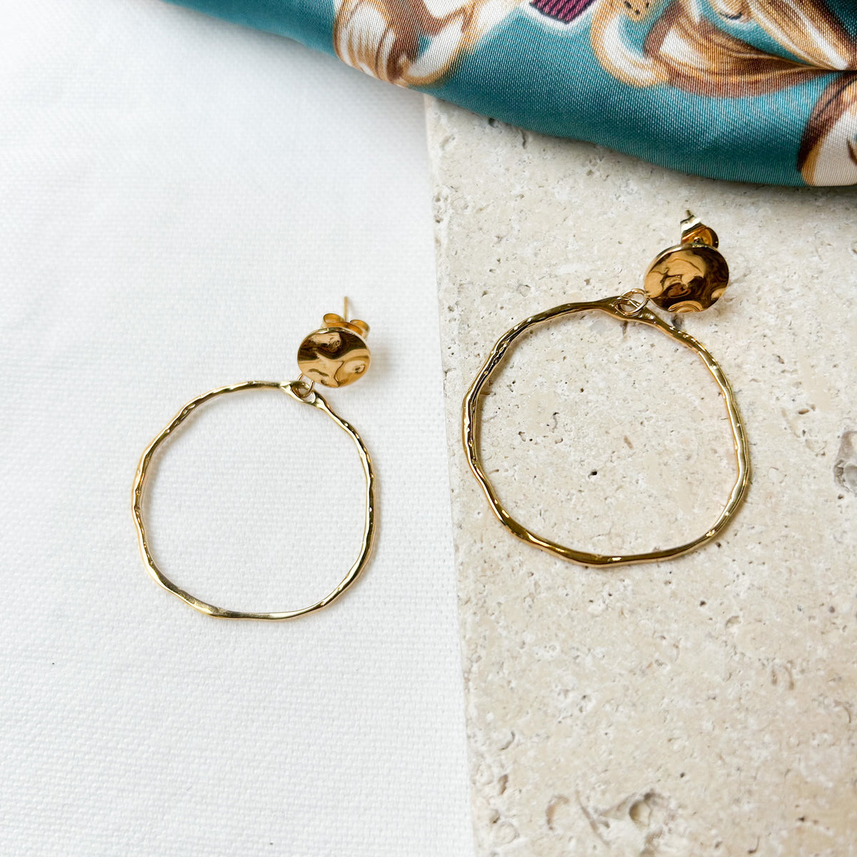 Boucles d'oreilles Arya en acier inoxydable – Lany-bijoux